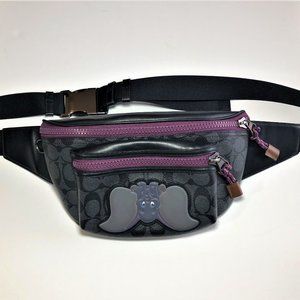 DISNEYXCOACH TERRAIN BELT BAG IN SIGNATURE CANVAS
